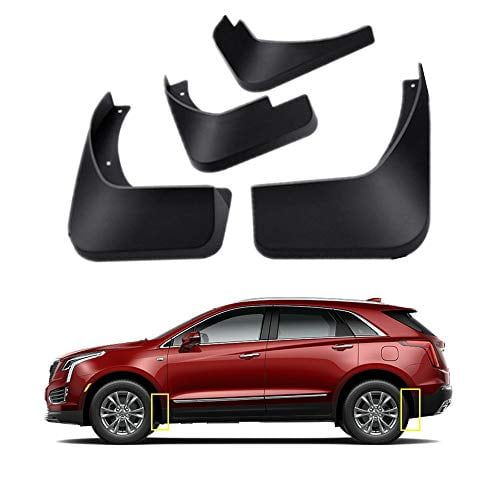 Set of 4 Front and Rear Mud Flaps Splash Guards Set for Jaguar F-Pace 2017-2018 Set of 4 Front and Rear Mud Flaps Splash Guards Set for Jaguar F-Pace 2017-2018